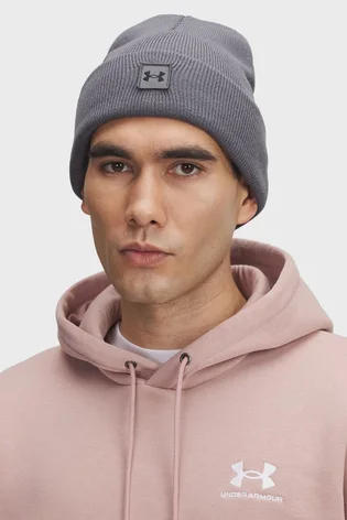 Шапка мужская Under Armour Halftime Cuff Grey 1373155-026