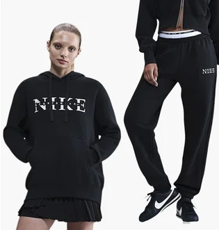 Спортивный костюм женский Nike Nsw Phnx Flc Po Black IH4054-010__IH4055-010