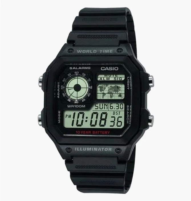 Часы  Casio AE-1200WH-1A