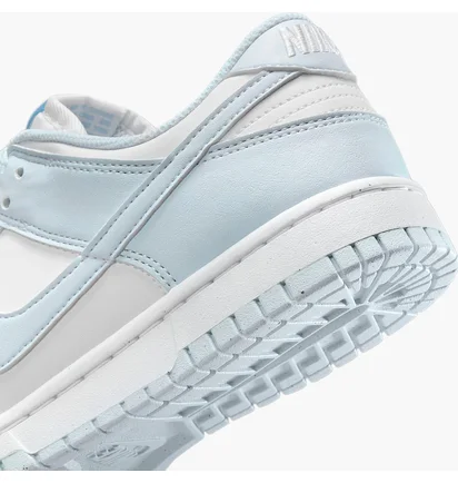 Кроссовки женские Nike Dunk Low Next Nature White/Light Blue IB7311-100