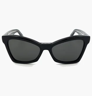 Сонцезахисні окуляри жіночі BALENCIAGA Grey/Black BB0231S-001-57