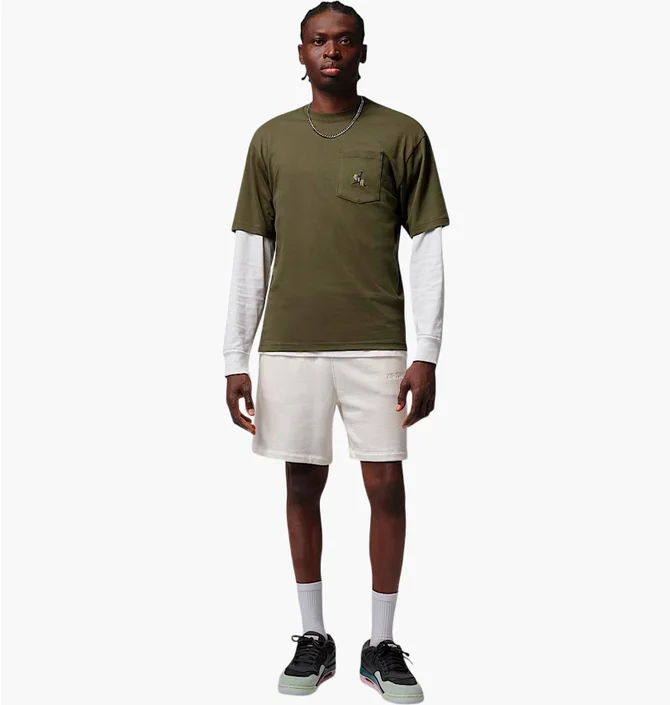 Футболка мужская Air Jordan Pocket Crew Olive IF3069-325