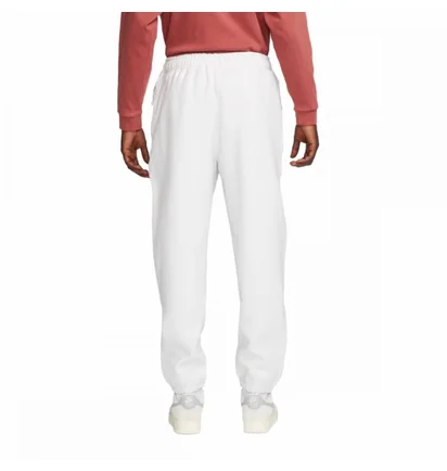 Штани чоловічі Nike Solo Swoosh Fleece Pant White DX1364-051