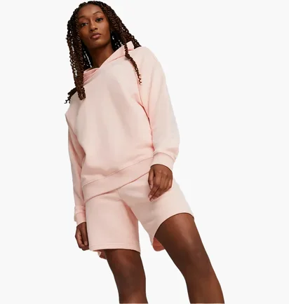 Спортивный костюм женский Puma Loungewear Short Suit Peach 673703-66