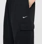 Штани дитячі Nike G Nsw Df Flc Ovrszdpant Dnce Black FZ5550-010