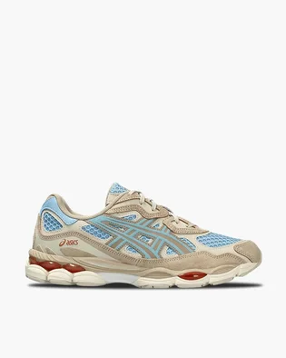 Кросівки унісекс Asics Gel-Nyc Beige/Light Blue 1203A372-401