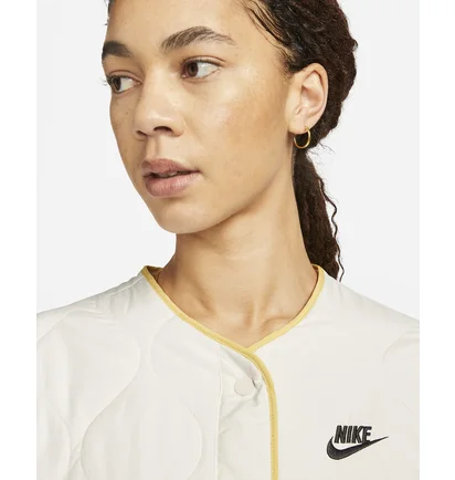 Куртка женская Nike Nsw Jacket Su Beige FD4239-030