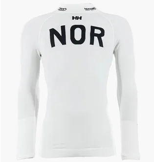 Термобілизна чоловіча Helly Hansen Lifa Seamless Racing Top White 49341-002