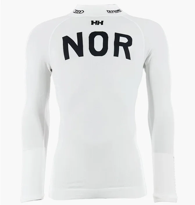 Термобілизна чоловіча Helly Hansen Lifa Seamless Racing Top White 49341-002