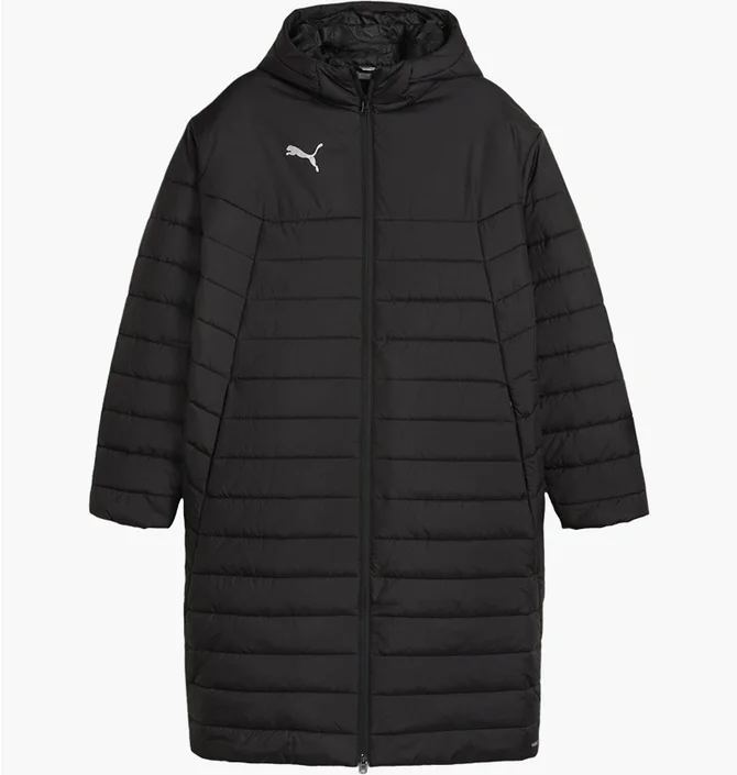 Парка женская Puma Teamfinal Bench Black 658739-03