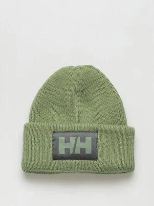 Шапка унисекс Helly Hansen Box Beanie Green 53648-406