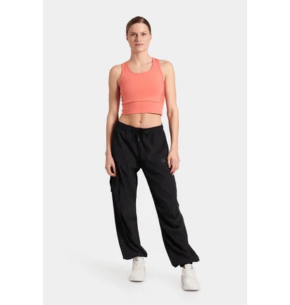 Топ женский Arena Team Stripe Top Orange 007386-900
