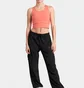 Топ женский Arena Team Stripe Top Orange 007386-900