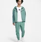 Толстовка чоловіча Nike Nsw Tch Flc Hoodie Fz Wr Turquoise Cu4489-381