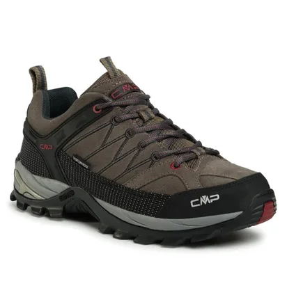 Кроссовки мужские Cmp Rigel Low Trekking Shoes Wp Black 3Q13247-02Pd