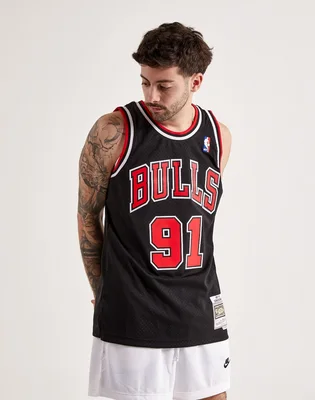 Майка чоловіча Mitchell & Ness Swingman Dennis Rodman Chicago Bulls Alternate Jersey Black SMJYGS18152-CBUBLCK97DRD