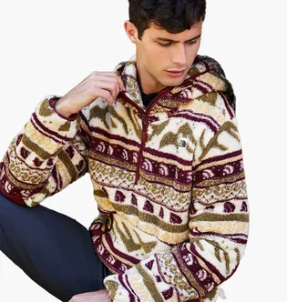 Худі чоловіче The North Face Printed Campshire Pullover Hoodie Beige NF0A5GMTIVC