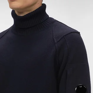 Светр C.P. Company Knitwear - Turtle Neck Lambswool Black 11CMKN0888A-005504A