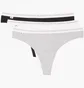 Трусики женские Lacoste Stretch Cotton String Briefs (3 шт) Multi 8F1341NUA