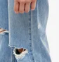 Джинсы женские Ksubi Playback Authentik Trashed Denim Jeans Light Blue WCO23DJ002