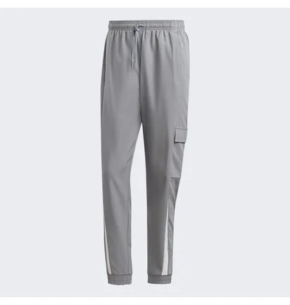 Спортивный костюм мужской Adidas Sportswear Woven Non-Hooded Track Suit Grey/Black IJ6072