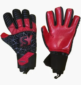 Перчатки вратарские унисекс Synergy Synergy Influence Red 24 Red/Black SY2515