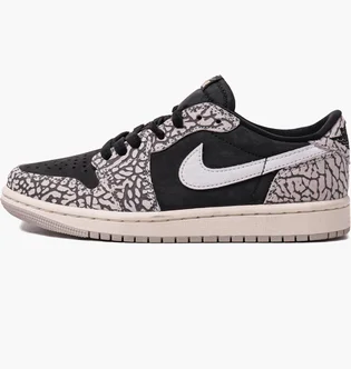 Кроссовки мужские Air Jordan Air 1 Low Og Shoes Grey/Black CZ0790-001