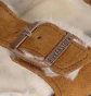 Тапочки женские Birkenstock Arizona Shearling Brown 1001135