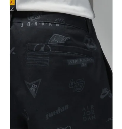 Штани чоловічі Air Jordan Flight Heritage Black Dv7559-010