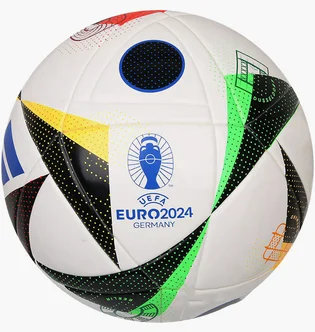 Футбольний м'яч Adidas Euro 24 League 290G White/Black IN9370