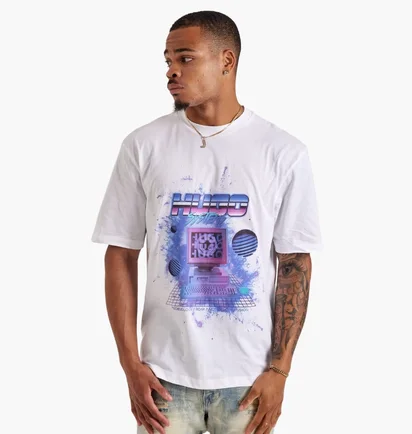 Футболка чоловіча Hugo Naradie Tee White 50519048-100