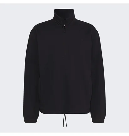 Кофта мужская Adidas Adicolor Contempo Half-Zip Crew Sweatshirt Black Hk0311