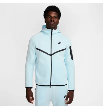 Толстовка мужская Nike Sportswear Tech Fleece Light Blue HV0949-474