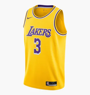 Майка чоловіча Nike Anthony Davis Lakers Icon Edition 2020 Nba Swingman Jersey Yellow CW3669-728