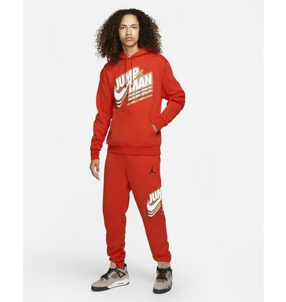 Худи мужское Air Jordan Jumpman Orange DC9604-673