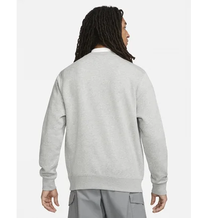 Свитшот мужской Nike Sportswear Club Fleece Graphic Crew Grey Dq4912-063