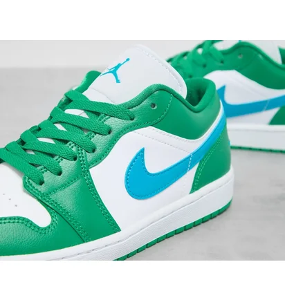 Кросівки жіночі Air Jordan Air 1 Low Green/White DC0774-304