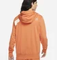 Худи мужское Nike Sportswear Swoosh Hoodie Orange DH1027-808