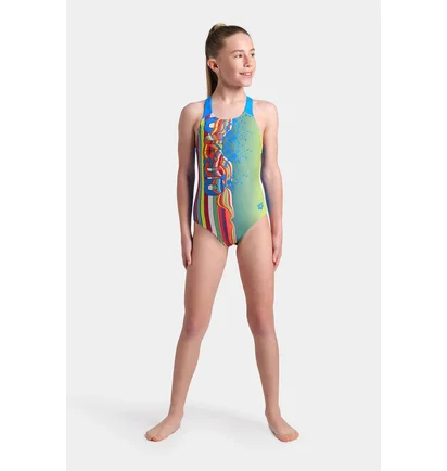 Купальник детский Arena Palette Swimsuit Swim Pro Back 164 См Multi 007918-608