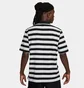 Поло чоловіче Nike Club Striped Polo Shirt Black/White FN3896-010
