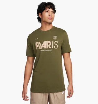 Футболка мужская Nike T-Shirt Psg Mercurial Olive FQ7130-326