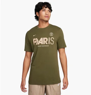 Футболка мужская Nike T-Shirt Psg Mercurial Olive FQ7130-326