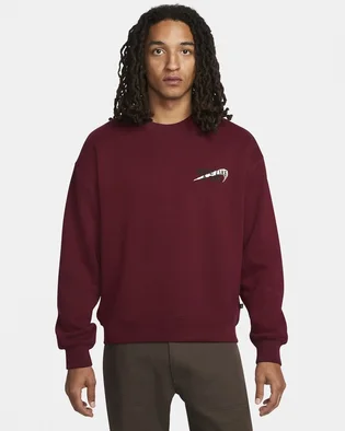 Світшот унісекс Nike Sb Skate Like A Girl Fleece Skate Crew Bordo DQ7306-638