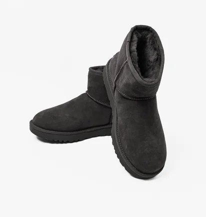 Уггі жіночі UGG Classic Mini Ii Grey 1016222-GREY