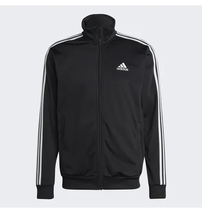 Спортивний костюм чоловічий Adidas Sportswear Basic 3-Stripes Tricot Track Suit Set Black Ic6747