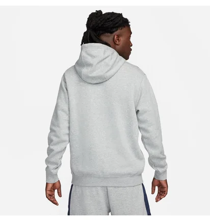 Худи мужское Nike M Nsw Sp Flc Hoodie Bb Grey FN0247-064