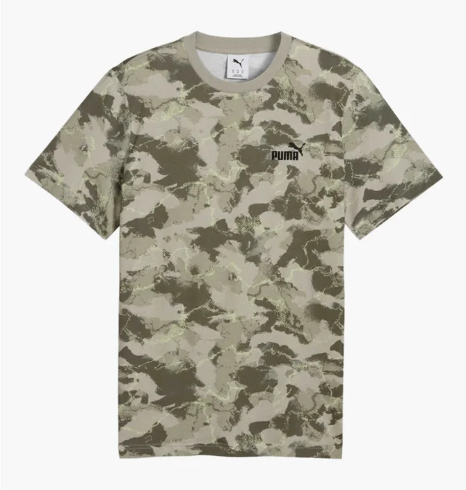 Футболка чоловіча Puma Camo All-Over Print Camo/Olive 692035-61