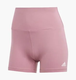 Шорти жіночі Adidas Yoga Essentials High-Waisted Short Leggings Pink IJ9352