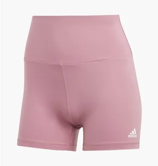 Шорты женские Adidas Yoga Essentials High-Waisted Short Leggings Pink IJ9352