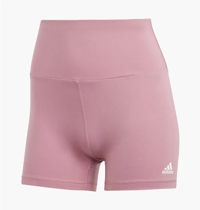 Шорти жіночі Adidas Yoga Essentials High-Waisted Short Leggings Pink IJ9352